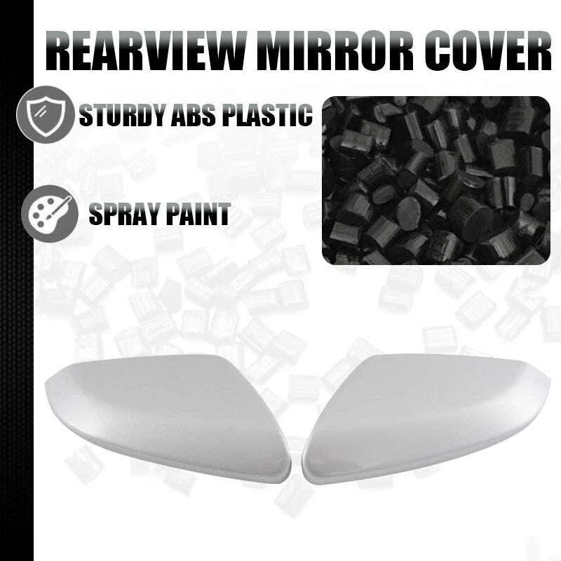Rearview Mirror Cap Cover Trim for Honda Civic 2016-2020 Silver