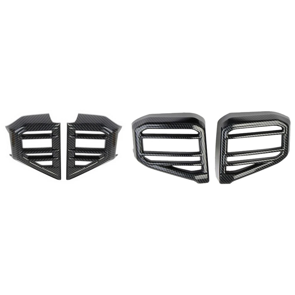4 x Dashboard Side Air Vent Outlet Cover Trim for Toyota Tundra (2022)