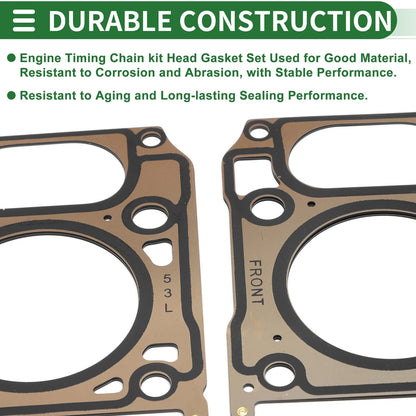 Valve Cover Gasket Kit 5.3L 1 Set for Chevrolet Tahoe (2015 - 2020)