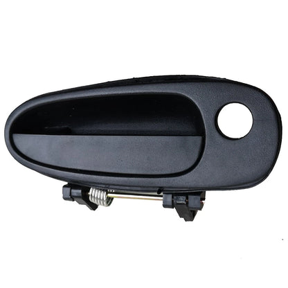 Black Outer Front Right Door Handle for Toyota Corolla RAV4 Geo Prizm (1998-2002)