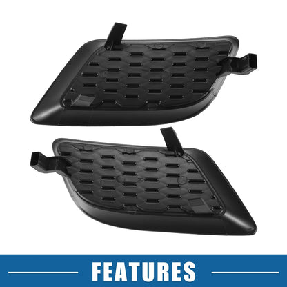 Front Left/Right Fog Light Grille Covers for Dodge Charger (2011 - 2014)