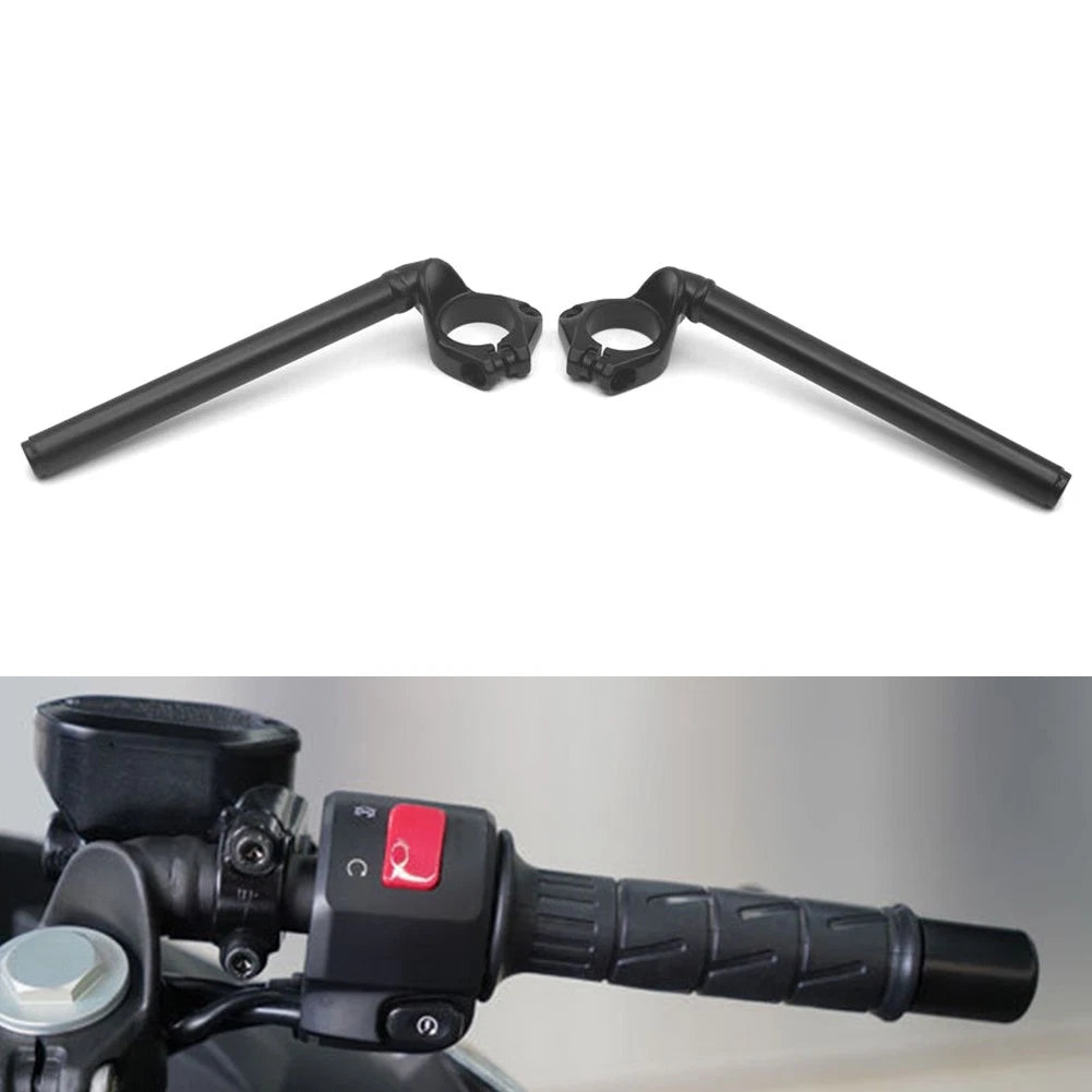 Motorcycle Clip-On Fork Tube Handlebars for Kawasaki Ninja 400 500 (2018-2024)