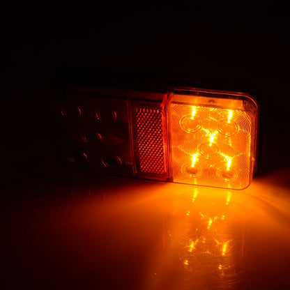 Waterproof LED Side Turn Signal Tail Light for RV Camper Trailer Truck Van