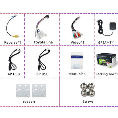 7" Wireless Carplay Android Auto Stereo for Toyota Hilux (1989-2004)