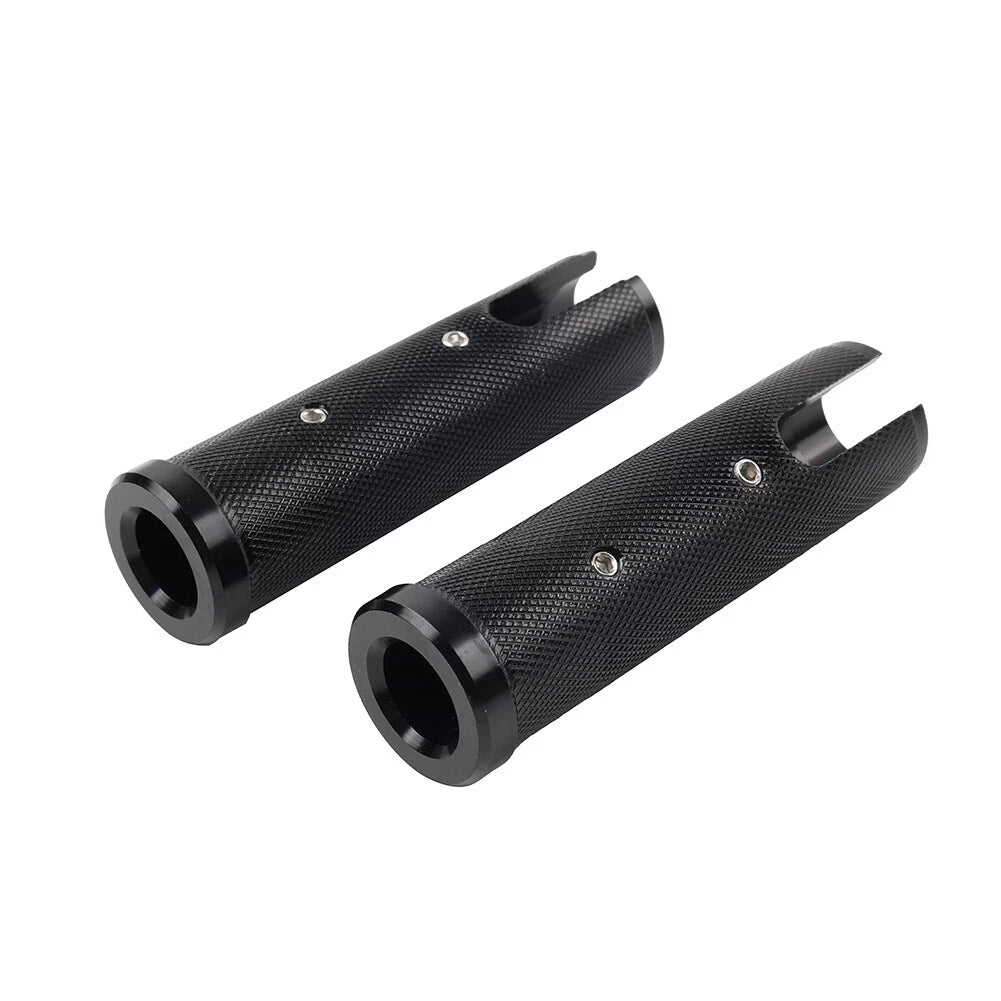Black Front Foot Pegs for Honda Cross Cub 110 (2017-2023)