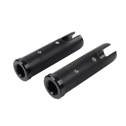 Black Front Foot Pegs for Honda Cross Cub 110 (2017-2023)
