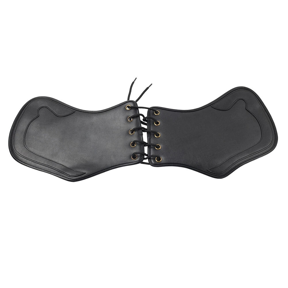 Leather Heat Saddle Shield Deflector for Honda & Harley Motorcycles