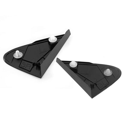 Left & Right Side Mirror Corner Triangle Cover Trim for Toyota Corolla (2008-2013)
