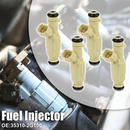4pcs Fuel Injectors for Hyundai Tucson, Kia Forte Koup 2.0L, 2.4L (2011-2013)