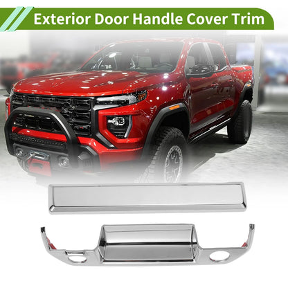 Door Handle Cover Trim Tailgate ABS for Chevy Colorado (2023 - 2025)