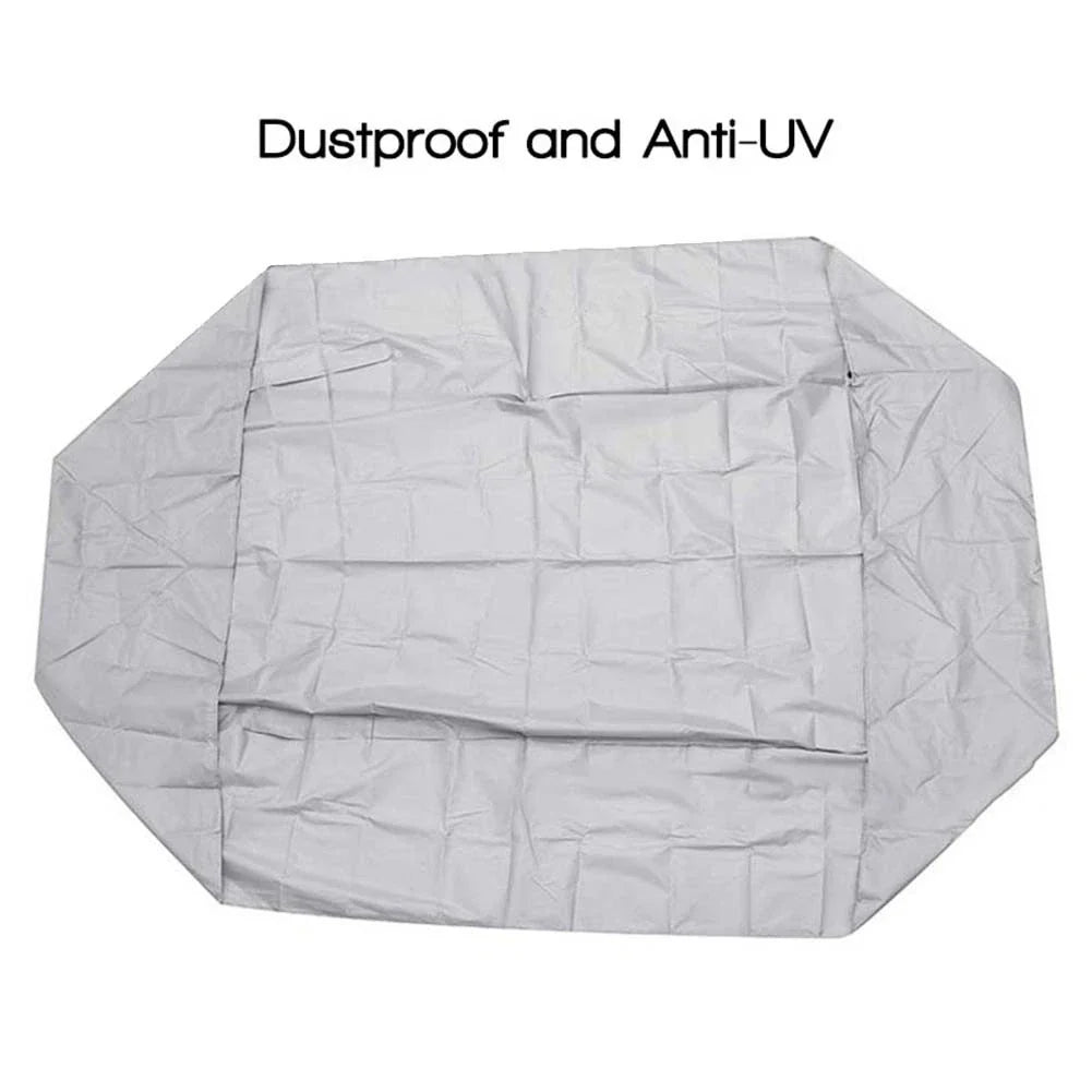 Inflatable Boat Cover Waterproof Dustproof Tarpaulin for Kayak/RIBs Sizes