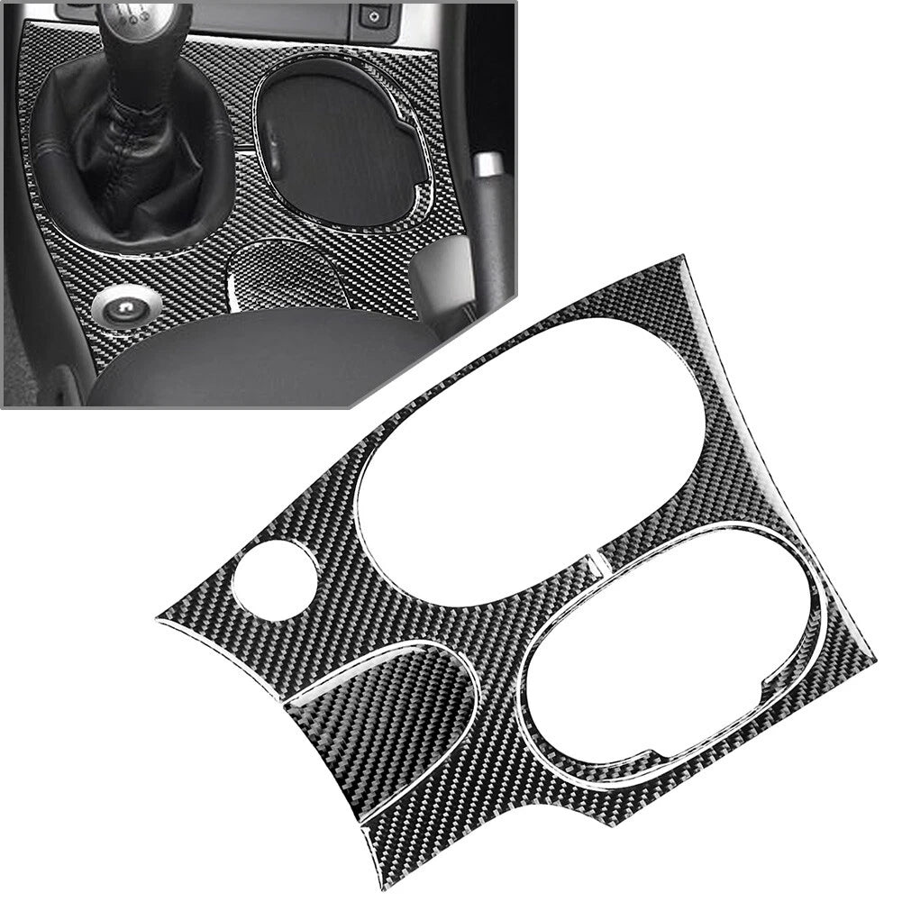Carbon Fiber Center Console Gear Shift Panel for Chevrolet Corvette (2005-2013)