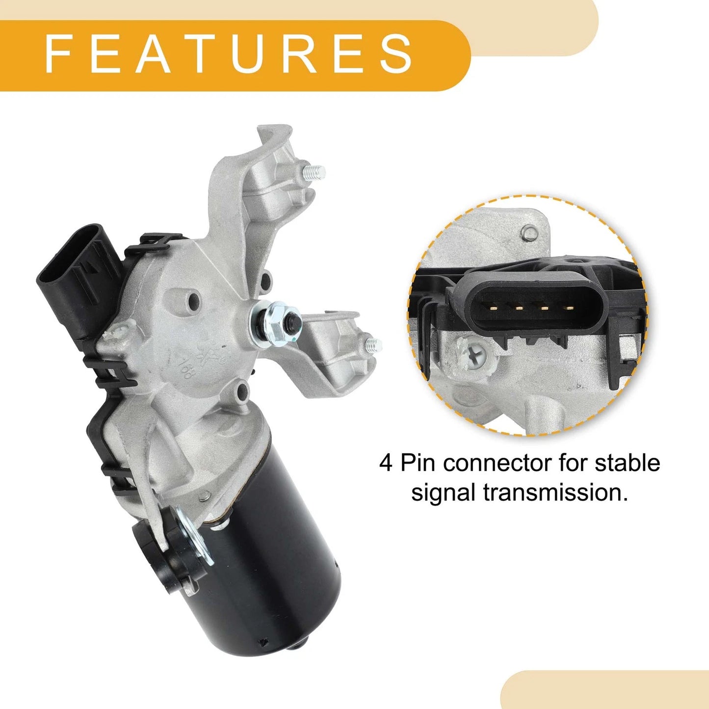 Front Windshield Wiper Motor for Dodge Nitro (2007-2011)