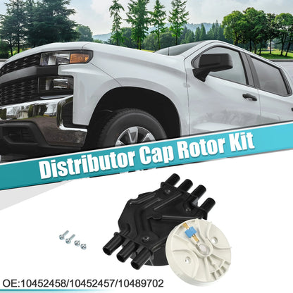 Car Ignition Distributor Cap and Rotor Kit for Chevrolet