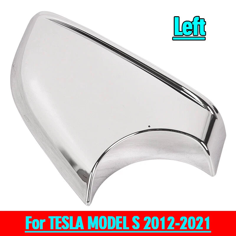 Left Side Mirror Lower Cover Tray Chrome for Tesla Model S (2012–2024)
