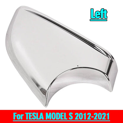Left Side Mirror Lower Cover Tray Chrome for Tesla Model S (2012–2024)