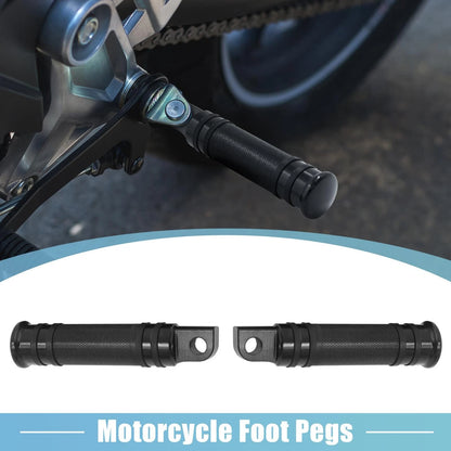 Pair 10mm CNC Aluminum Rearsets Footrest Footpeg for Harley