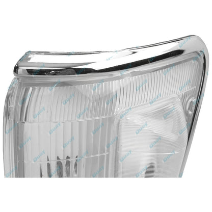 Chrome Corner Indicator Lights Pair w/Clear Hump for Toyota Hilux (1994-1997)