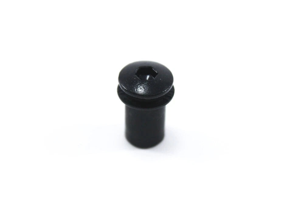 Bulloni 6x Parabrezza Nero Vento Alluminio Gomma Dadi Fissaggio for BMW S1000R