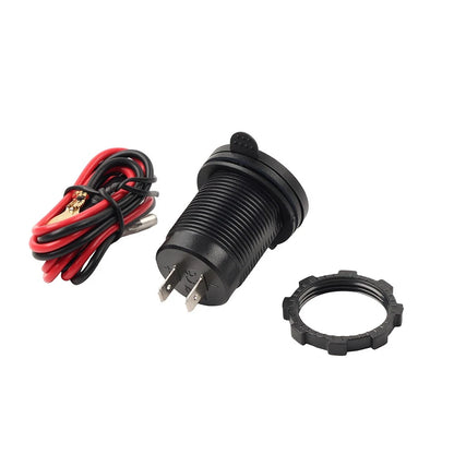 12V 24V 3.0 QC PD Type C USB Fast Charger Socket for Car Boat RV Red