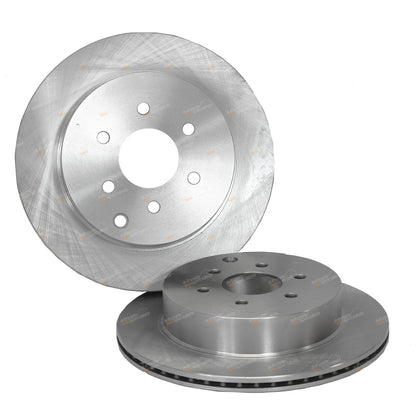 Rear Disc Brake Rotors + Pads for Pathfinder R51 (2005 - 2013)