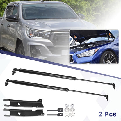2 x Front Hood Lift Supports Struts for Toyota Hilux (2015–2019)