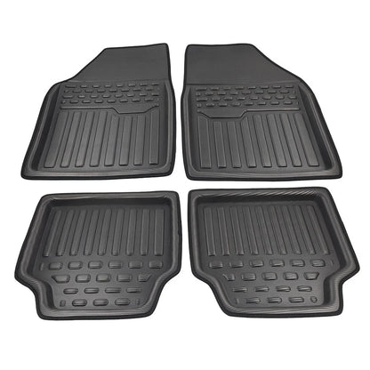 4 Pcs Universal Front Rear Heel Pad Carpet Floor Mats for Car Truck