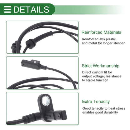 ABS Wheel Speed Sensor for Jeep Compass (2015-2020) - 1 x Sensor