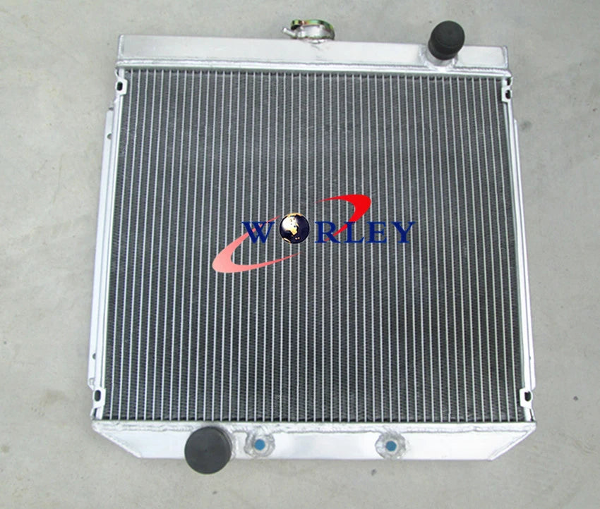 3 Row Aluminum Radiator + Fan for Ford XY XW 302 GS GT 351 Cleveland (1969-1972)