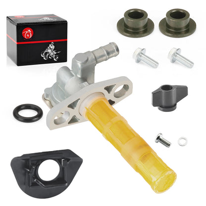 Fuel Valve Petcock Lever Fuel Mark Plate for Honda TRX450ER (2008–2014)