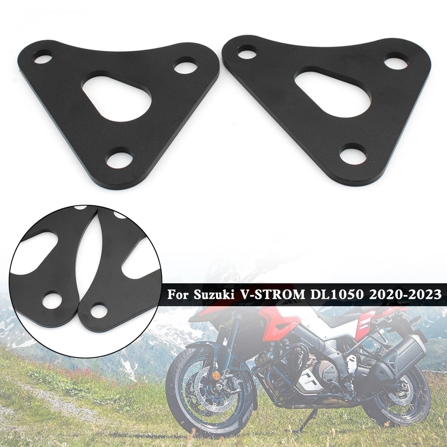 Adjustable CNC Aluminum Lowering Kit for Suzuki V-STROM DL1050 (2020-2023)