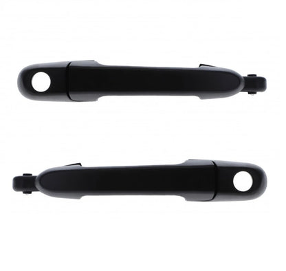 Front Left & Right SET Primed Black Outside Door Handles for Hyundai Accent (2005-2009)