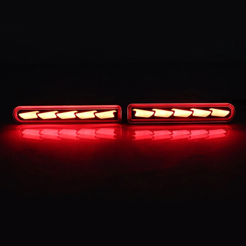 Rear Bumper LED Reflector Brake Light for Toyota FJ Cruiser (2007-2014)