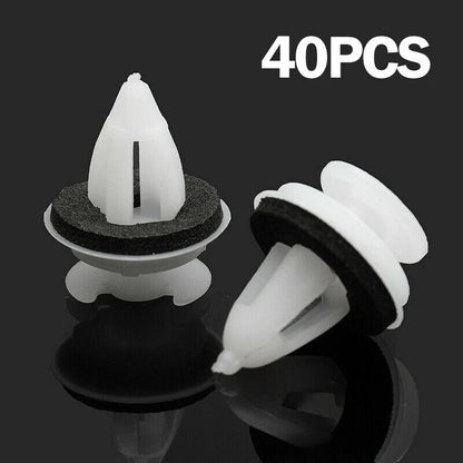 40x Door Panel Clips W/Seal Ring for E30 E34 E36 E38 E46 M3 M5 Z3