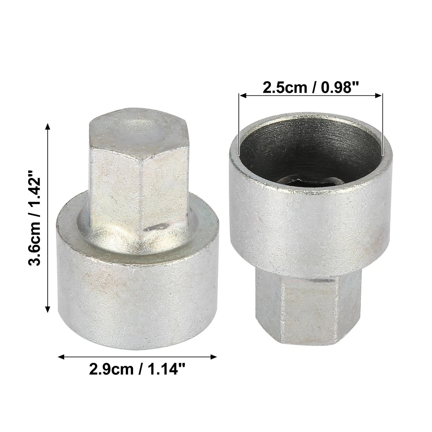 Wheel Lock Lug Nut Key for BMW 3 5 7 Series (2000-2023)