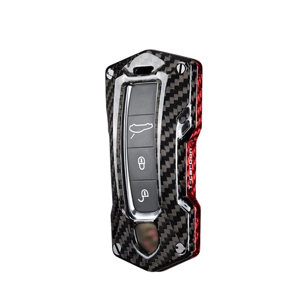 Key Case Shell Cover for Porsche Cayenne Panamera (2017-2021) + Gift Box