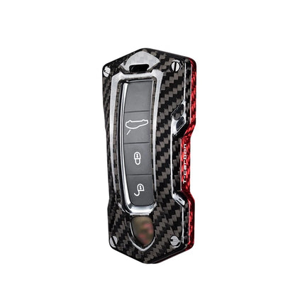 Key Case Shell Cover for Porsche Cayenne Panamera (2017-2021) + Gift Box