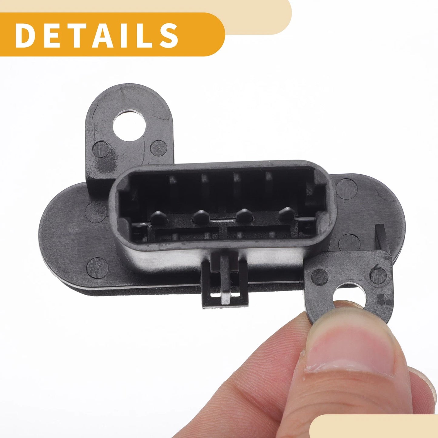 Blower Motor Resistor for HVAC Heater - Plastic Metal 1 Pc