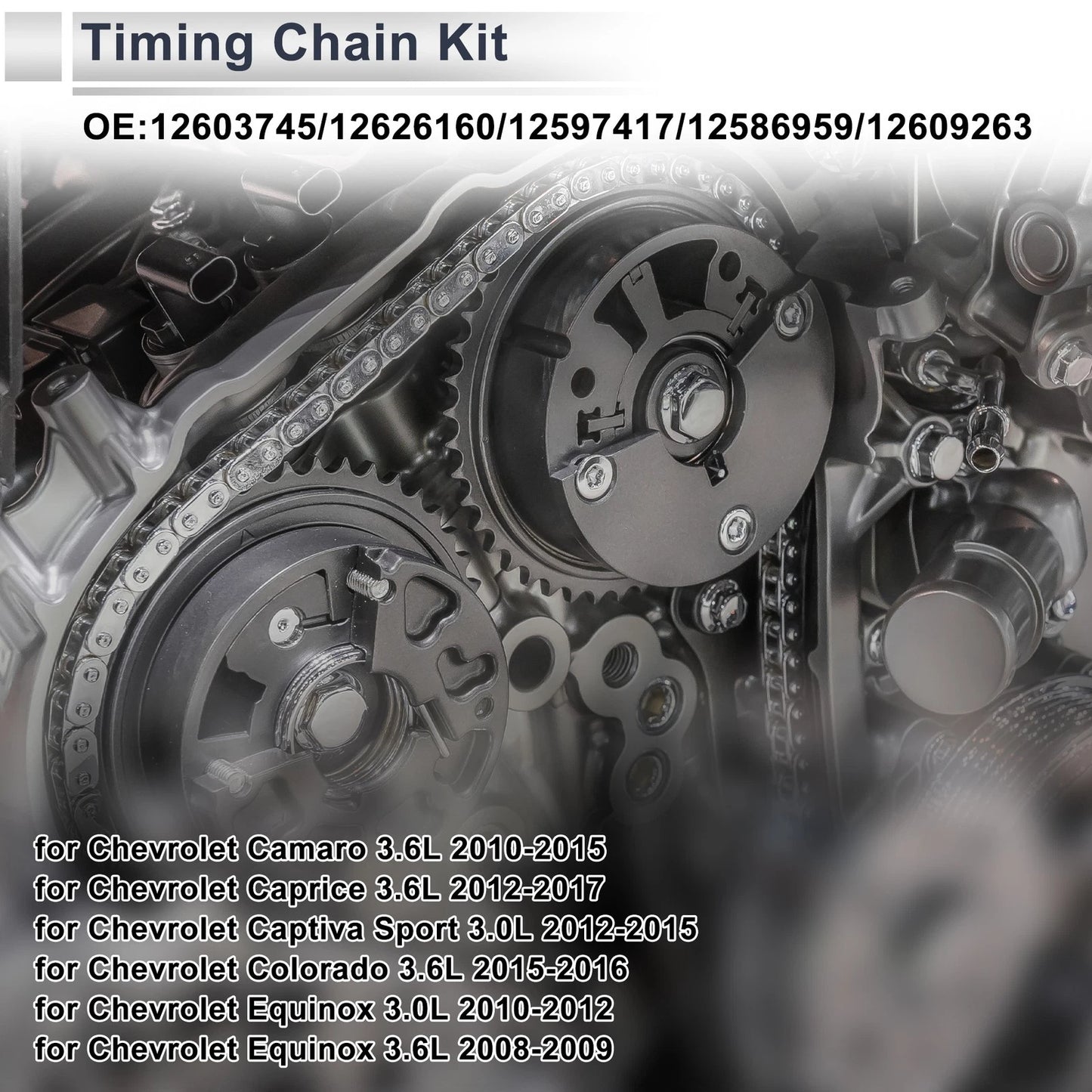 Timing Chain Kit for Chevrolet Cadillac Buick