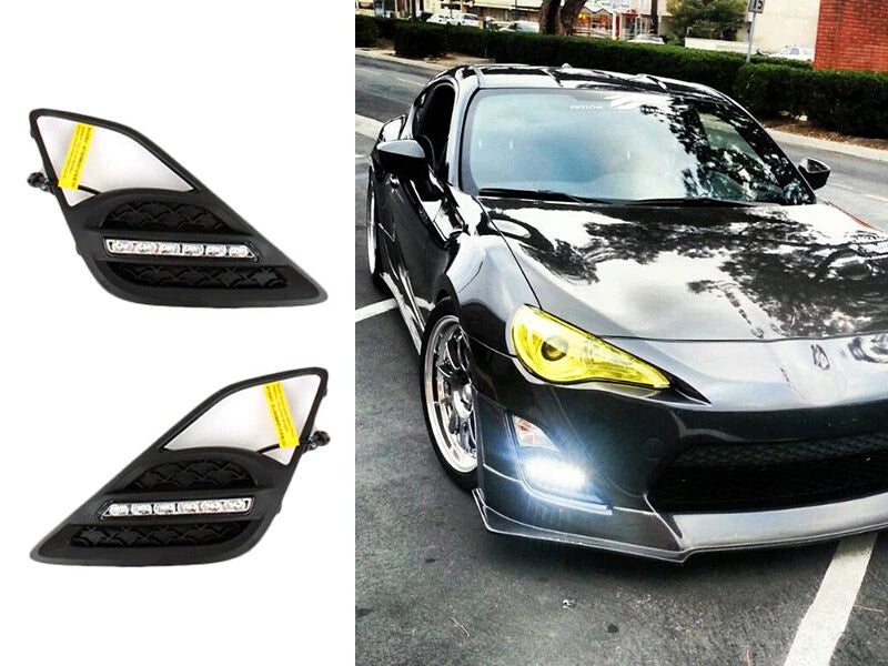 LED Fog Lamp Cover Kit for Toyota 86, Scion FR-S, Subaru (2012-2020)