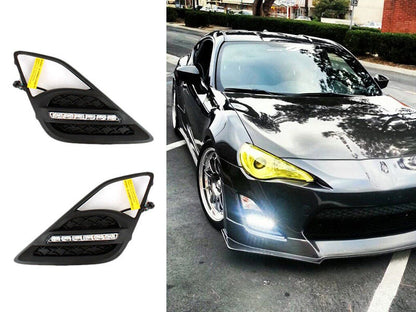 LED Fog Lamp Cover Kit for Toyota 86, Scion FR-S, Subaru (2012-2020)