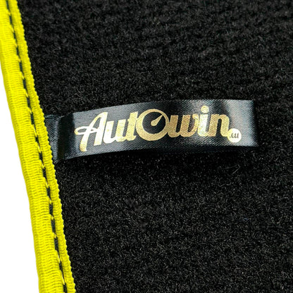 Black Floor Mats for BMW 7 Series E32 (1986-1994) - AutoWin Brand 2 x Mats