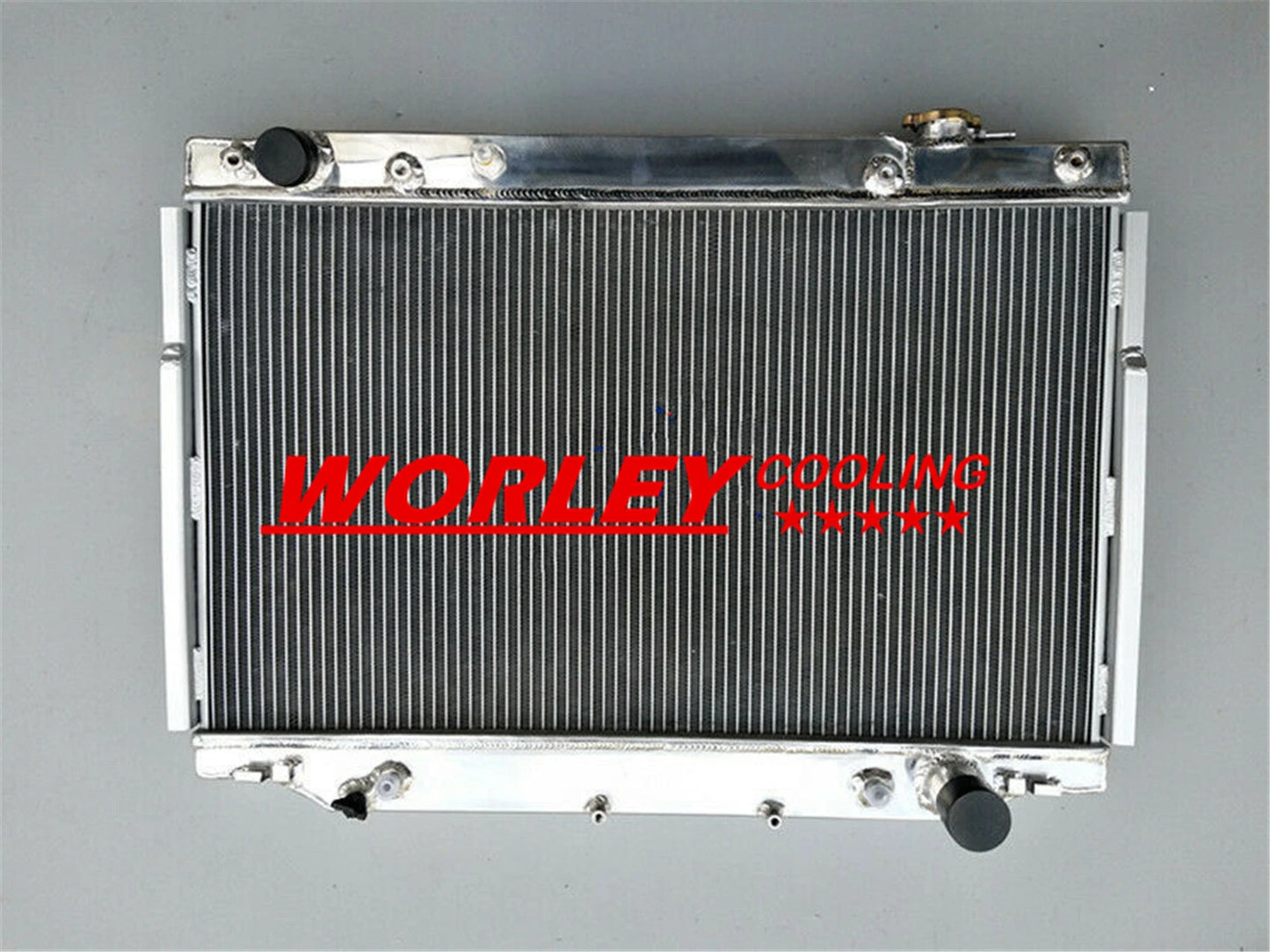 Aluminum Radiator & Fan for Lexus LX450, Toyota Land Cruiser 4.5 L6 (96-97)