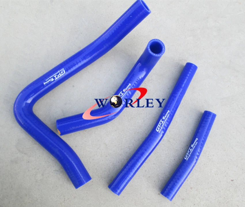 Silicone Radiator Hose for Suzuki RM250 1996-2000 - Yellow
