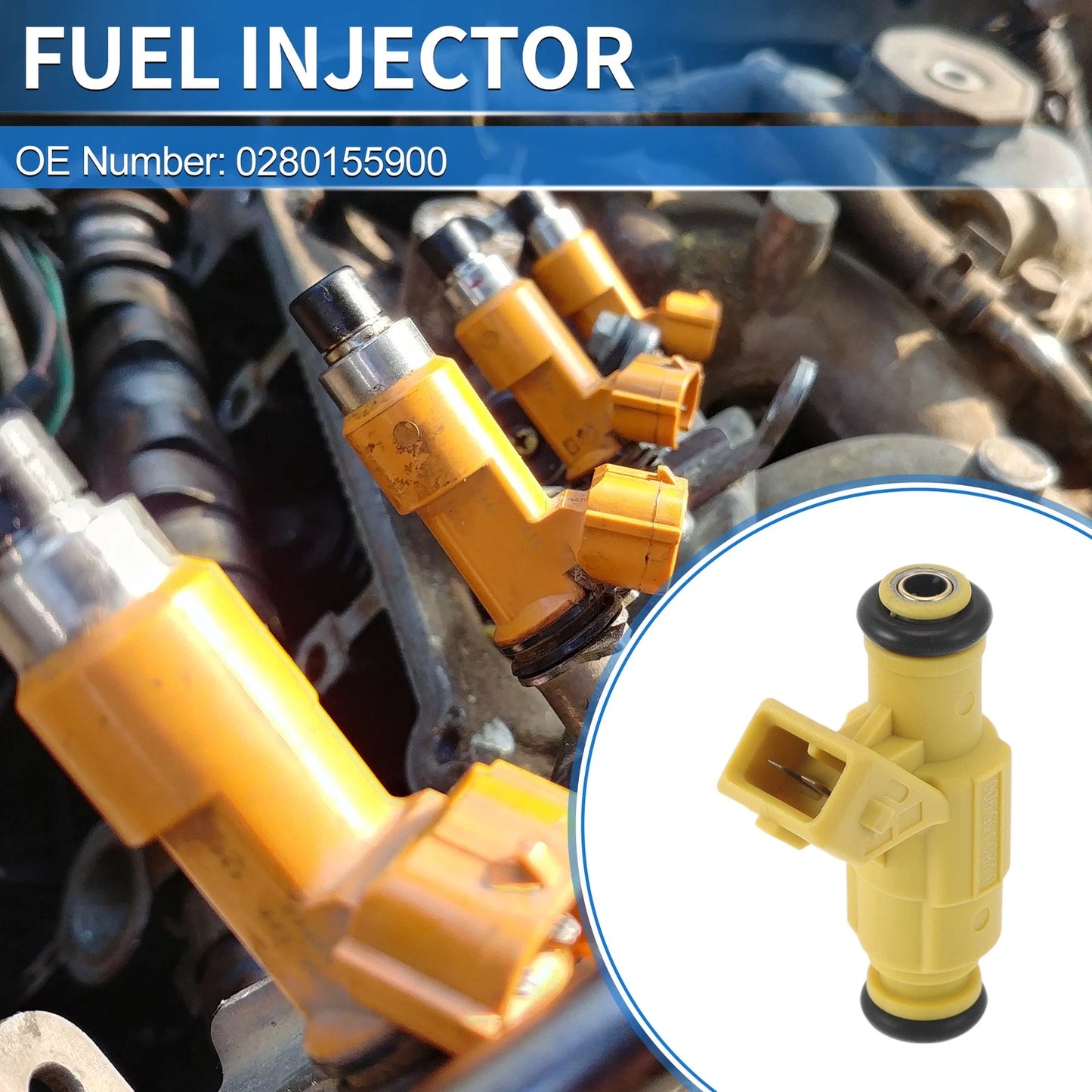 Fuel Injector 1 Pc for Ford Explorer 4.0 V6 (1999-2000)