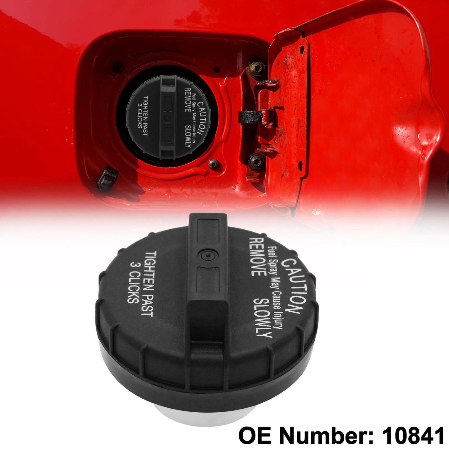 Fuel Filler Tank Cap Cover for Chevy Silverado Tahoe Cadillac SRX STS