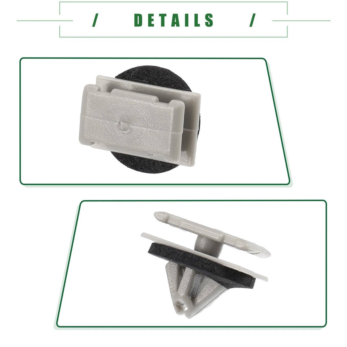 Trim Clips for Jeep Grand Cherokee 2012-2021 - 25 x Car W Type Clips