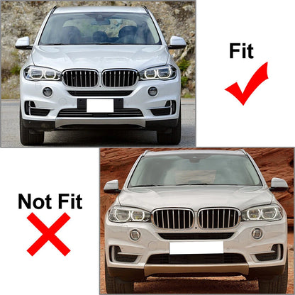 Chrome Front Bumper Grille Trim Left Side for BMW X5 (2014-2018)
