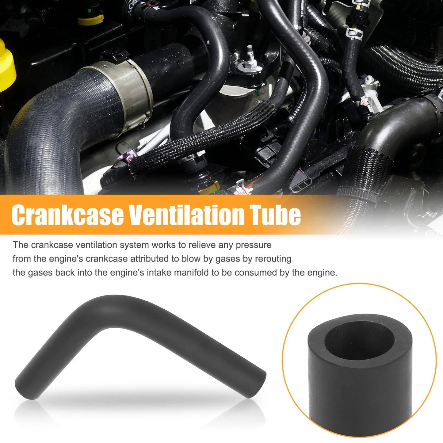 Crankcase Ventilation Valve Tube for Jeep Wrangler (1997-2004)
