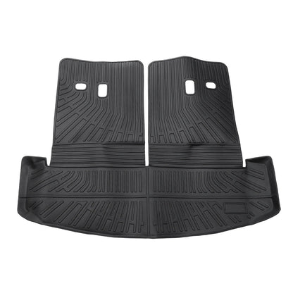 Cargo Liner Rear Trunk Mat for Hyundai Santa Fe (2024-2025) Stripe Pattern TPE